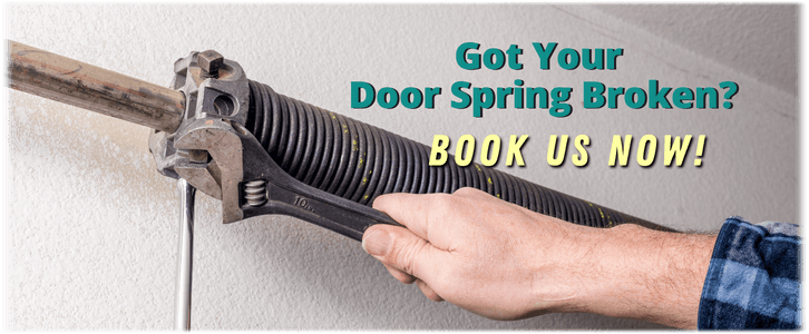 Broken Garage Door Spring Repair Plano, TX